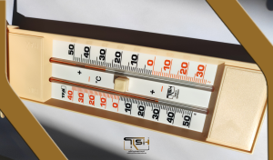 ستون مایع یکپارچه ترمومتر الکلی TFA بعد از رفع پاشیدگی
