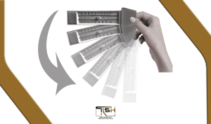 رفع حباب در ترمومتر الکلی با روش تکاندن